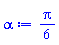 (1/6)*Pi
