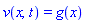 v(x, t) = g(x)
