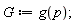 G := g(p)