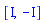 [I, -I]