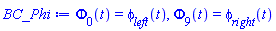 Phi[0](t) = phi__left(t), Phi[9](t) = phi__right(t)