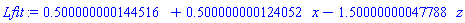 HFloat(0.5000000001445163)+HFloat(0.5000000001240522)*x-HFloat(1.5000000004778788)*z