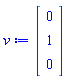 Vector(3, {(1) = 0, (2) = 1, (3) = 0})