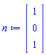Vector(3, {(1) = 1, (2) = 0, (3) = 1})