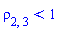 rho[2, 3] < 1