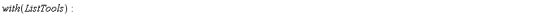 with(ListTools):