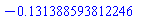 HFloat(-0.13138859381224566)