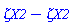 `&zeta;X2`-`&zeta;X2`