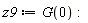 z9 := G(0):