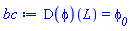 (D(phi))(L) = phi__0