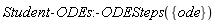 Student:-ODEs:-ODESteps({ode})