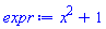 x^2+1
