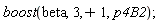 boost(beta, 3, 1, p4B2)