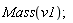Mass(v1)