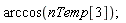 arccos(nTemp[3])