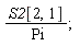 S2[2, 1]/Pi