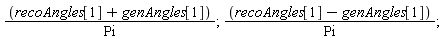 (recoAngles[1]+genAngles[1])/Pi; (recoAngles[1]-genAngles[1])/Pi
