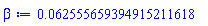 0.62555659394915211618e-1
