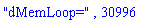 "dMemLoop=", 30996