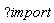 help("import")