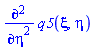 diff(diff(q5(xi, eta), eta), eta)