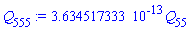0.3634517333e-12*Q[55]