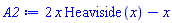 2*x*Heaviside(x)-x