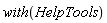 with(HelpTools)