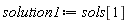 solution1 := sols[1]