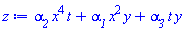 t*x^4*alpha__2+x^2*y*alpha__1+t*y*alpha__3