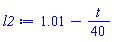 1.01-(1/40)*t