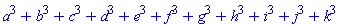 a^3+b^3+c^3+d^3+e^3+f^3+g^3+h^3+i^3+j^3+k^3