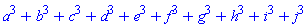 a^3+b^3+c^3+d^3+e^3+f^3+g^3+h^3+i^3+j^3