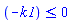 ``(-k1) <= 0