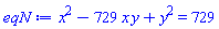 x^2-729*x*y+y^2 = 729