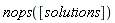 nops([solutions])