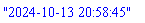 "2024-10-13 20:58:45"