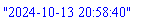 "2024-10-13 20:58:40"