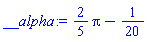(2/5)*Pi-1/20
