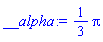 (1/3)*Pi