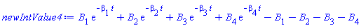B[1]*exp(-beta[1]*t)+B[2]*exp(-beta[2]*t)+B[3]*exp(-beta[3]*t)+B[4]*exp(-beta[4]*t)-B[1]-B[2]-B[3]-B[4]