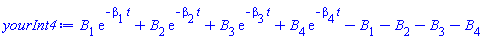 B[1]*exp(-beta[1]*t)+B[2]*exp(-beta[2]*t)+B[3]*exp(-beta[3]*t)+B[4]*exp(-beta[4]*t)-B[1]-B[2]-B[3]-B[4]