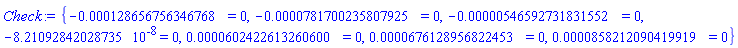 {HFloat(-1.2865675634676776e-4) = 0, HFloat(-7.81700235807925e-5) = 0, HFloat(-5.465927318315522e-6) = 0, HFloat(-8.210928420287353e-8) = 0, HFloat(6.024226132606003e-5) = 0, HFloat(6.761289568224527e-5) = 0, HFloat(8.582120904199186e-5) = 0}