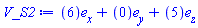 Vector(3, {(1) = 6, (2) = 0, (3) = 5})