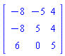 Matrix(%id = 36893627834423400676)