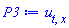diff(diff(u(x, t), t), x)