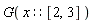 G(x::(RealRange(2, 3)))