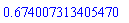 HFloat(0.6740073134054702)