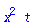 x^2*t
