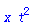 x*t^2